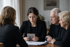 Mon mari est décédé, qui hérite de ses parents ?